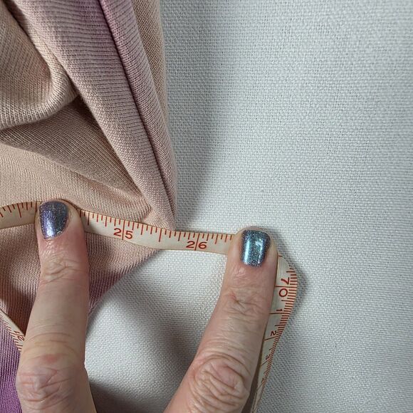 NWT J JILL Fit Twilight Dip-Dyed Ombre French Terry 1/4 Zip Pullover Hoodie Sz M - Picture 7 of 8